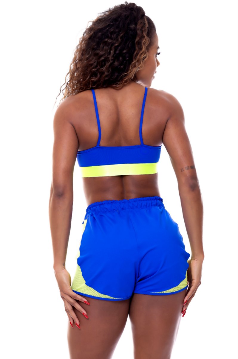 Garotafit - Fitness Set Top and Pants Copa Brasil - SCJ69