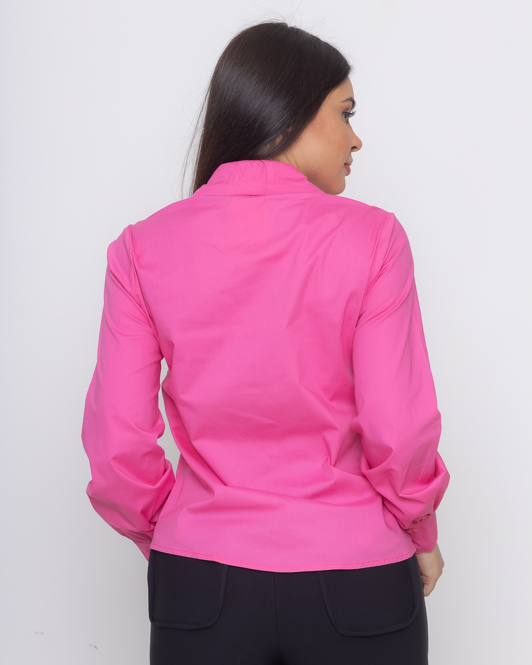 Dot Clothing - Pink Long Sleeve Dot Shirt - 1335ROSA