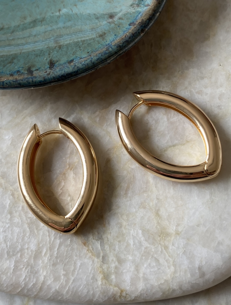 Mikabe - Earring Ring Navete - MK1386