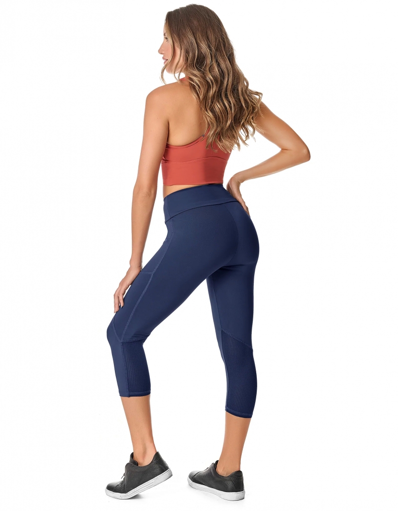 Vestem - Navy Blue Energy Leggings - LEG75C0028