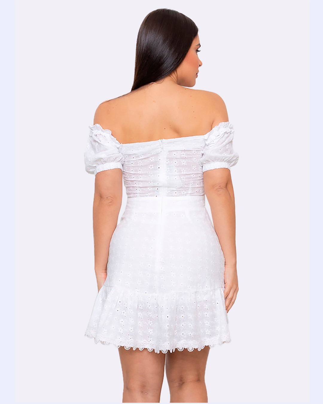 Oxigênio - Vestido Oxigênio Laise Offwhite - 2113185OFF