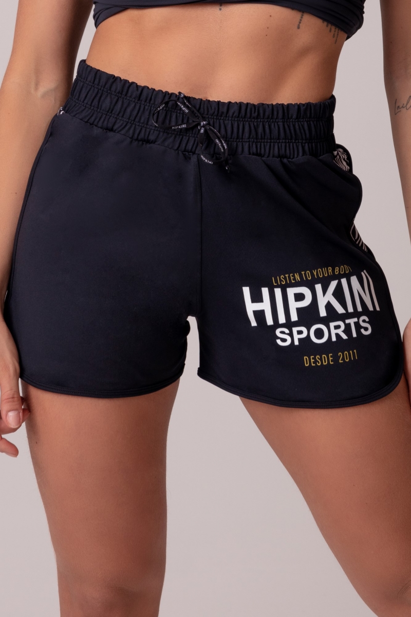 Hipkini - Shorts Luxury Fitness Preto - 3339723