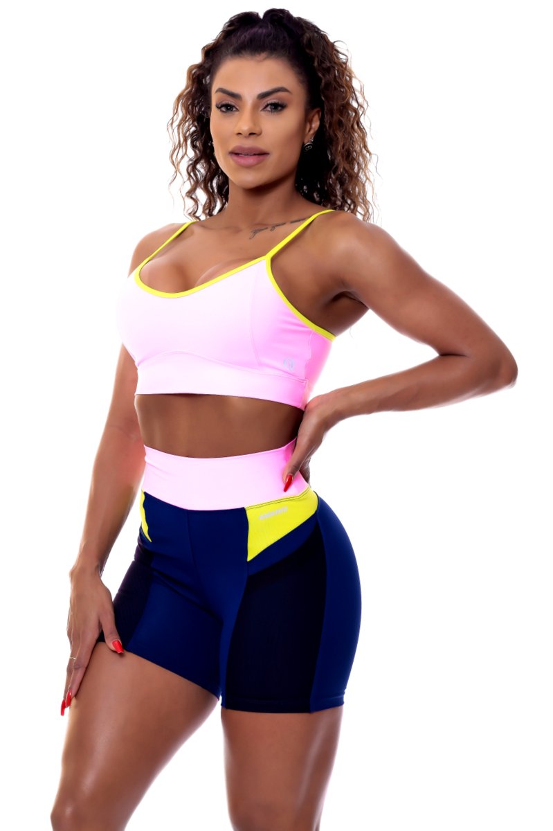 Garotafit - Conjunto Paramaribo Rosa - SCJ58D