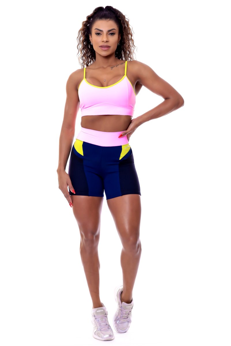 Garotafit - Conjunto Paramaribo Rosa - SCJ58D