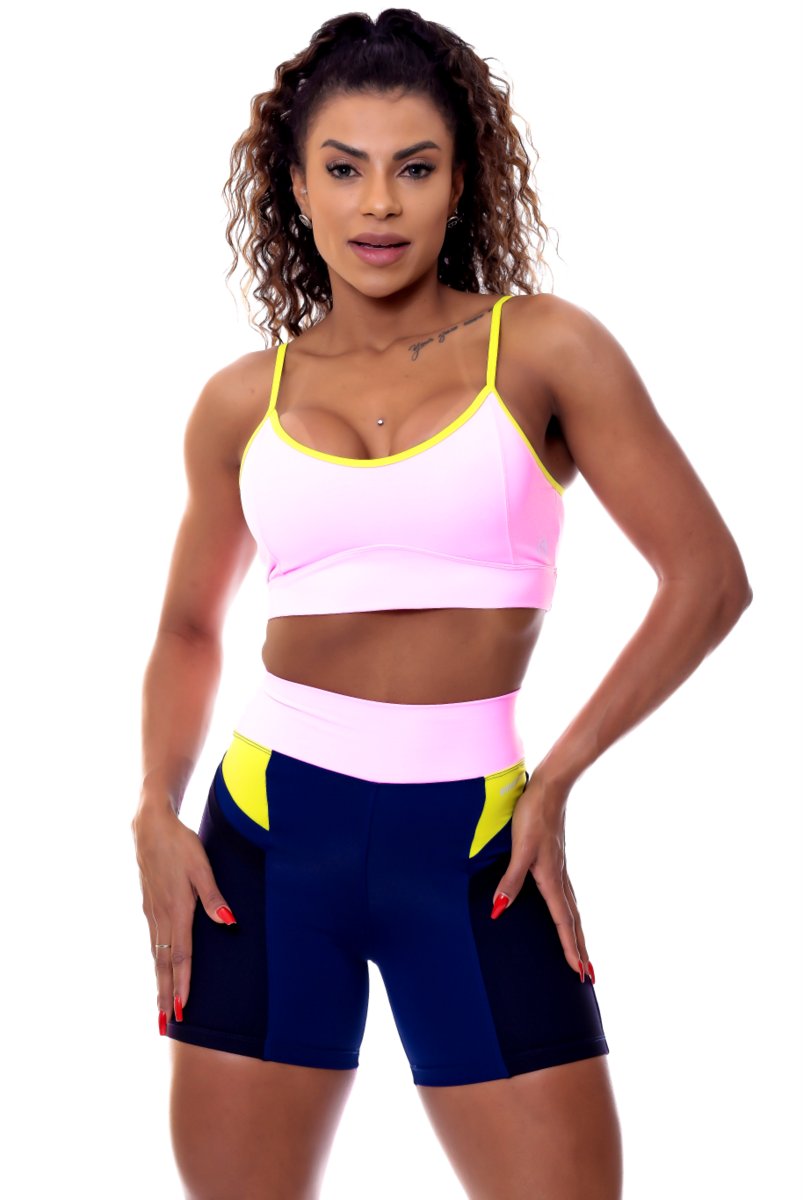 Garotafit - Conjunto Paramaribo Rosa - SCJ58D