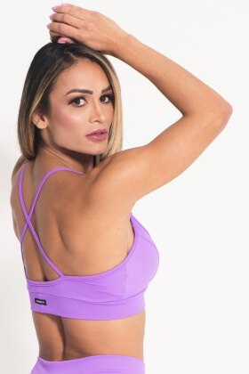 Canoan - Fitting Top with Lilac Rainbow Bias - 79466