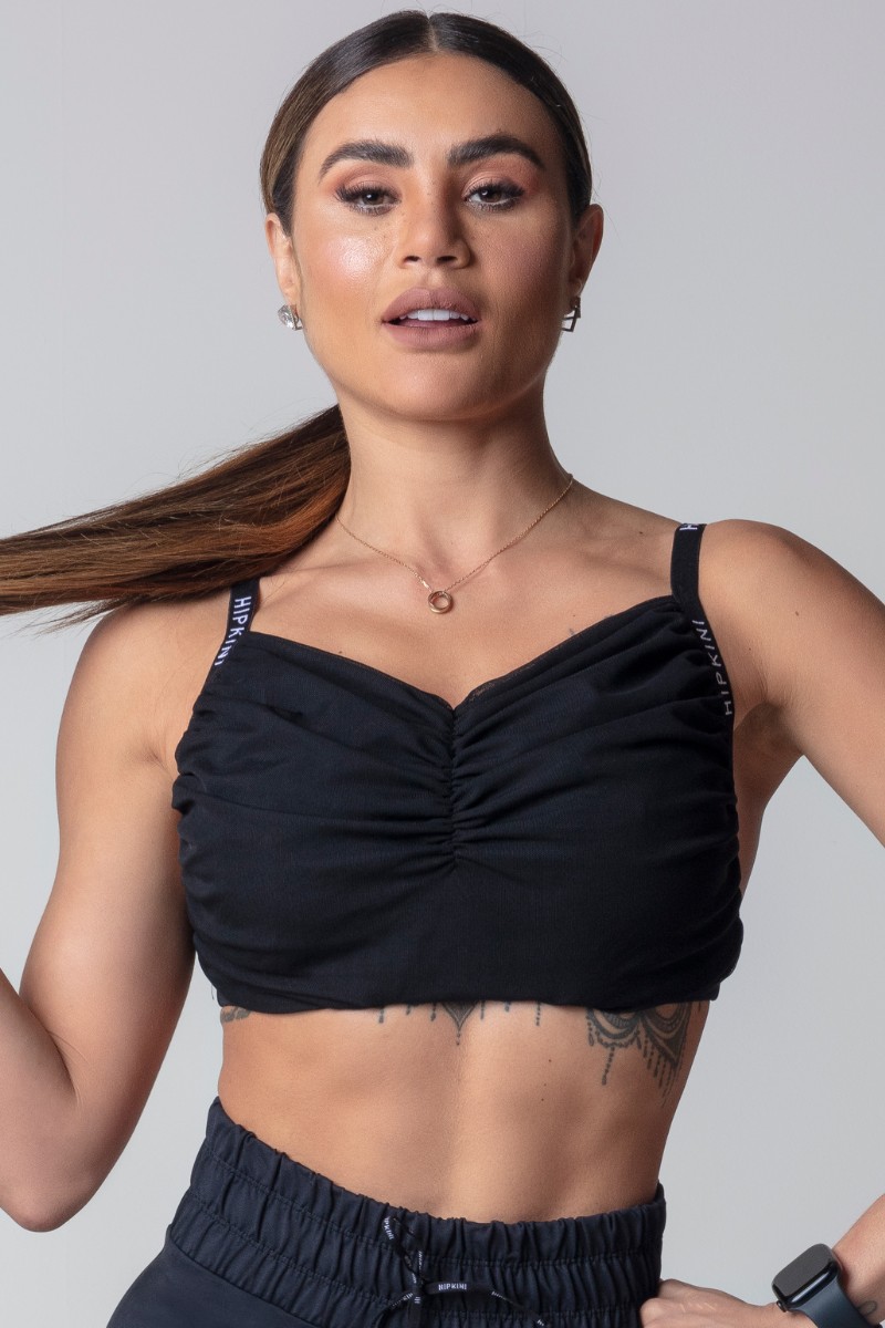 Hipkini - Top Blogger Fitness Black with tulle - 3339736