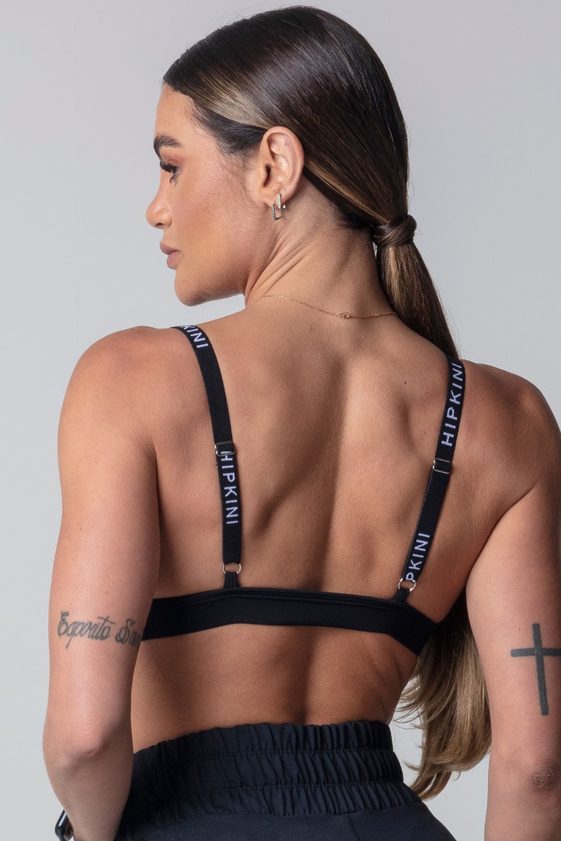 Hipkini - Top Blogger Fitness Preto com Tule - 3339736