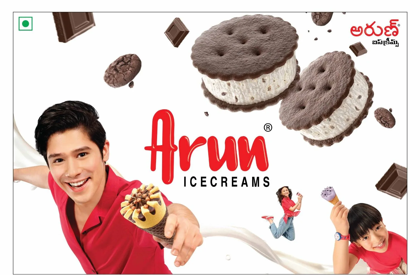ARUN ICECREAM Work