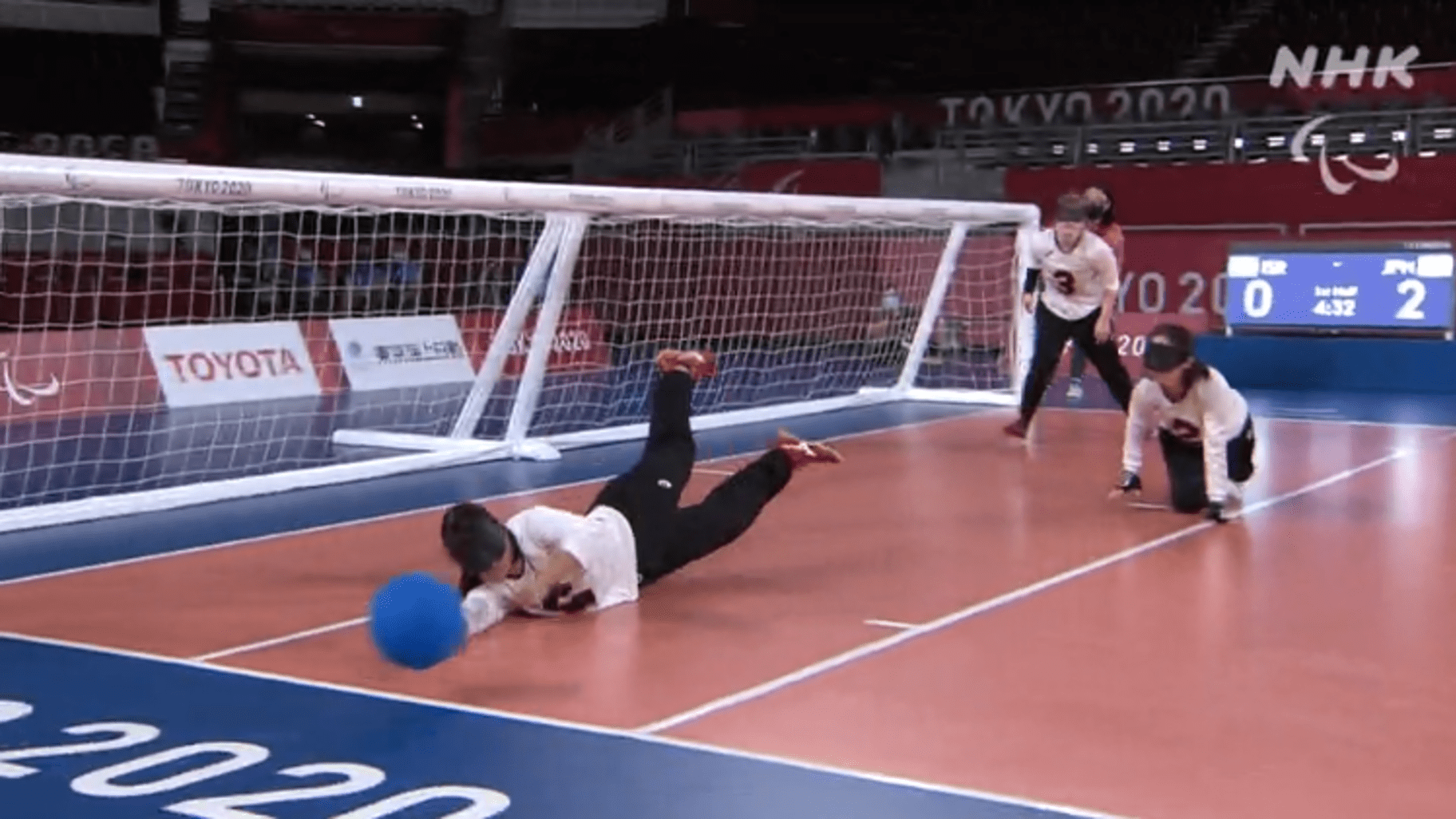 東京パラリンピックゴールボール 女子準々決勝　トルコ 対 オーストラリア／イスラエル 対 日本の画像