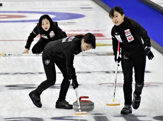 北京オリンピック2022　女子 予選リーグ セッション7 中国-日本の画像