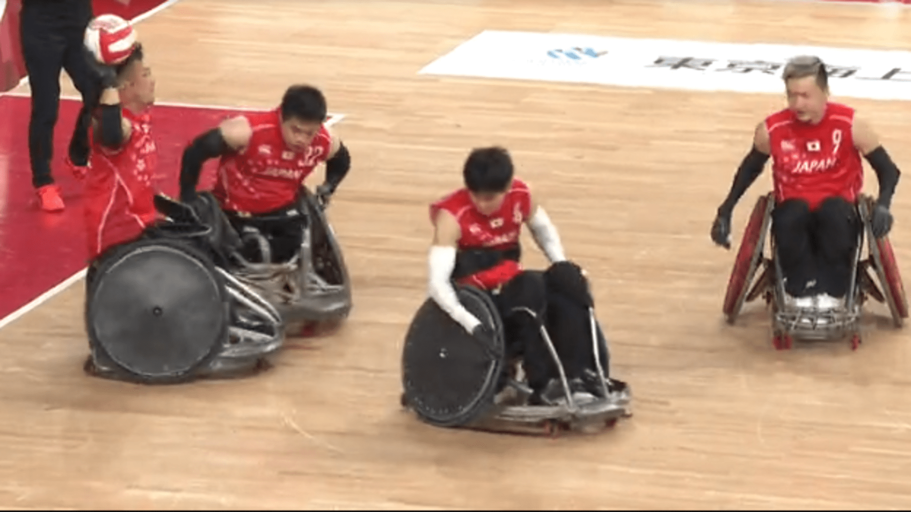 東京パラリンピック　【リオ銅 日本　銀 アメリカがそれぞれ連勝】 車いすラグビー 予選リーグ グループＢ カナダ 対 アメリカ ／ グループＡ 日本 対 デンマークの画像