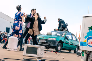 Road movie sur place & sans caméra