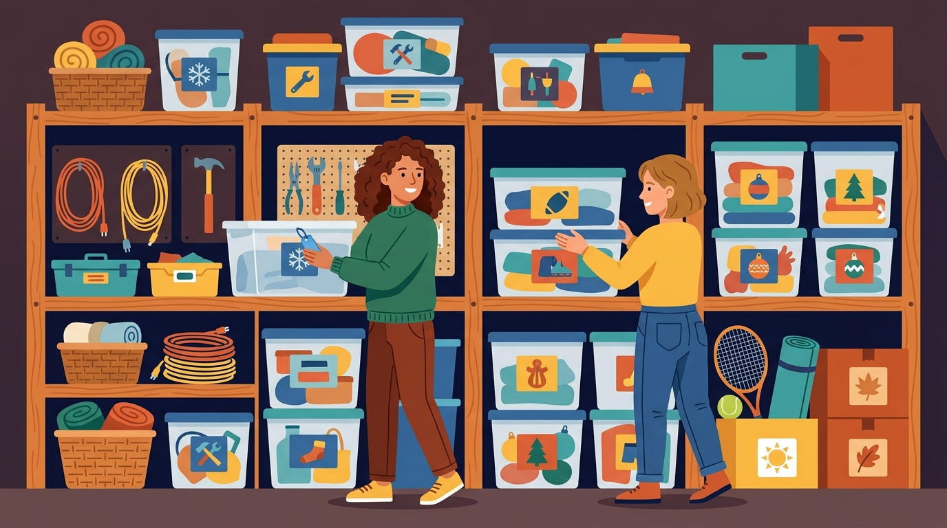 Shared Storage Bin Labeling Checklist: A System That Survives Roommates