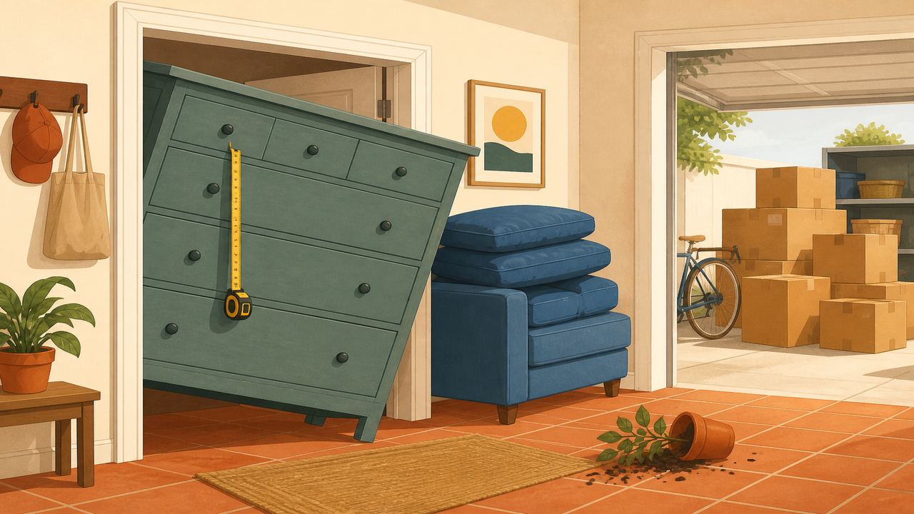 Inventory the furniture before you move