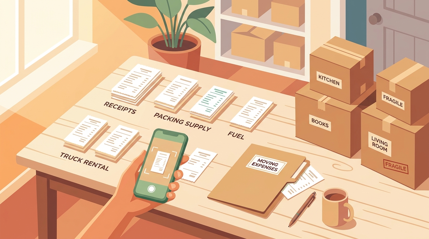 6 Ways to Track Receipts for Moving Expenses