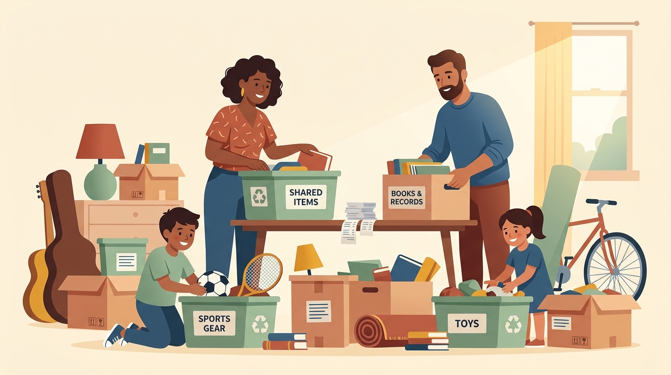 Home Inventory for Blended Families Tracking