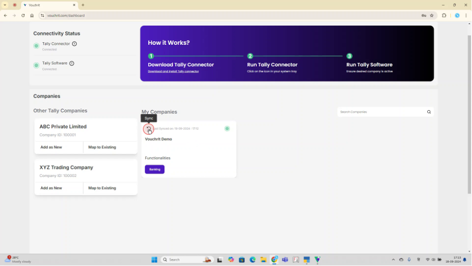 Sync Ledger Master