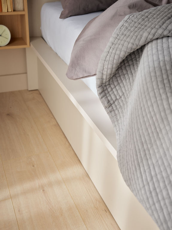 Cama individual 120x200 sin cabecera 4 You Fresh arreglo