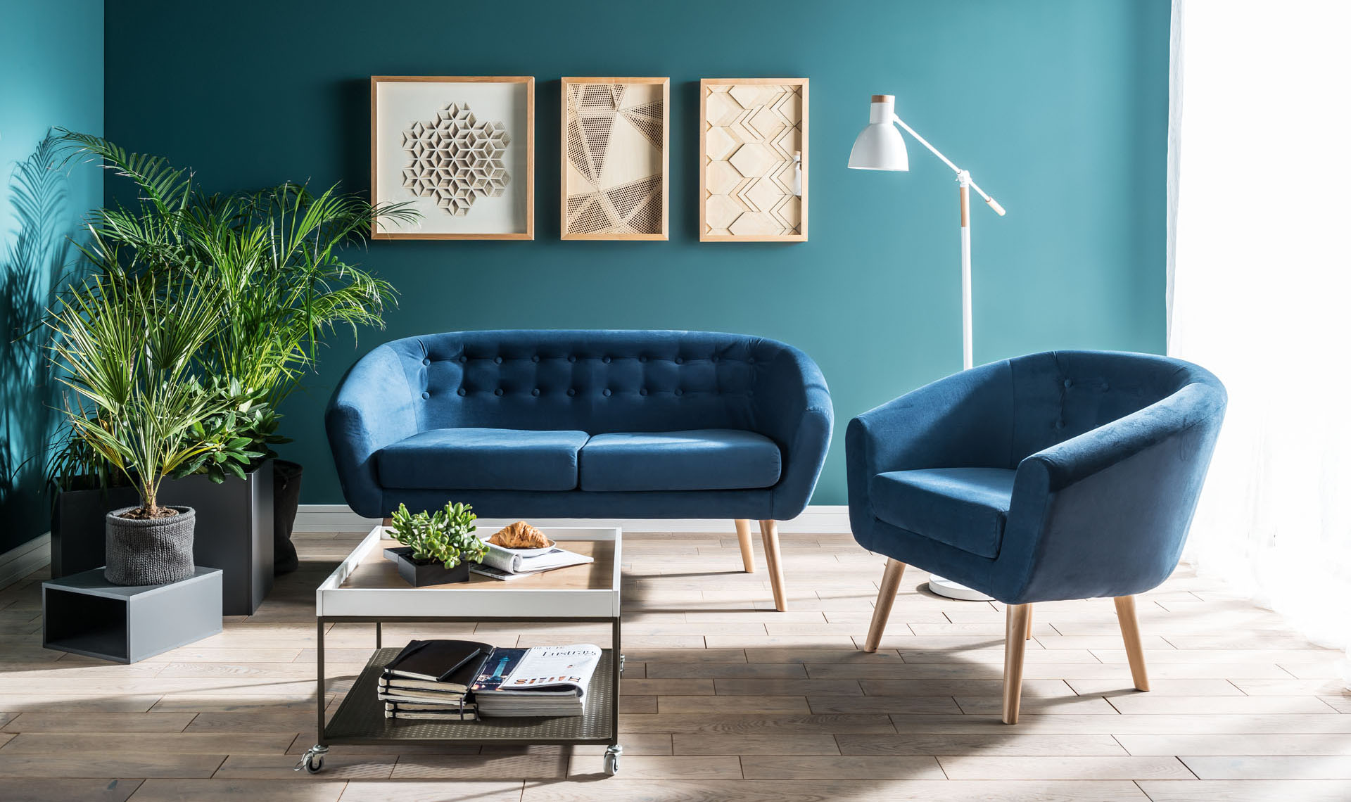 2er-Sofa Alma Anordnung