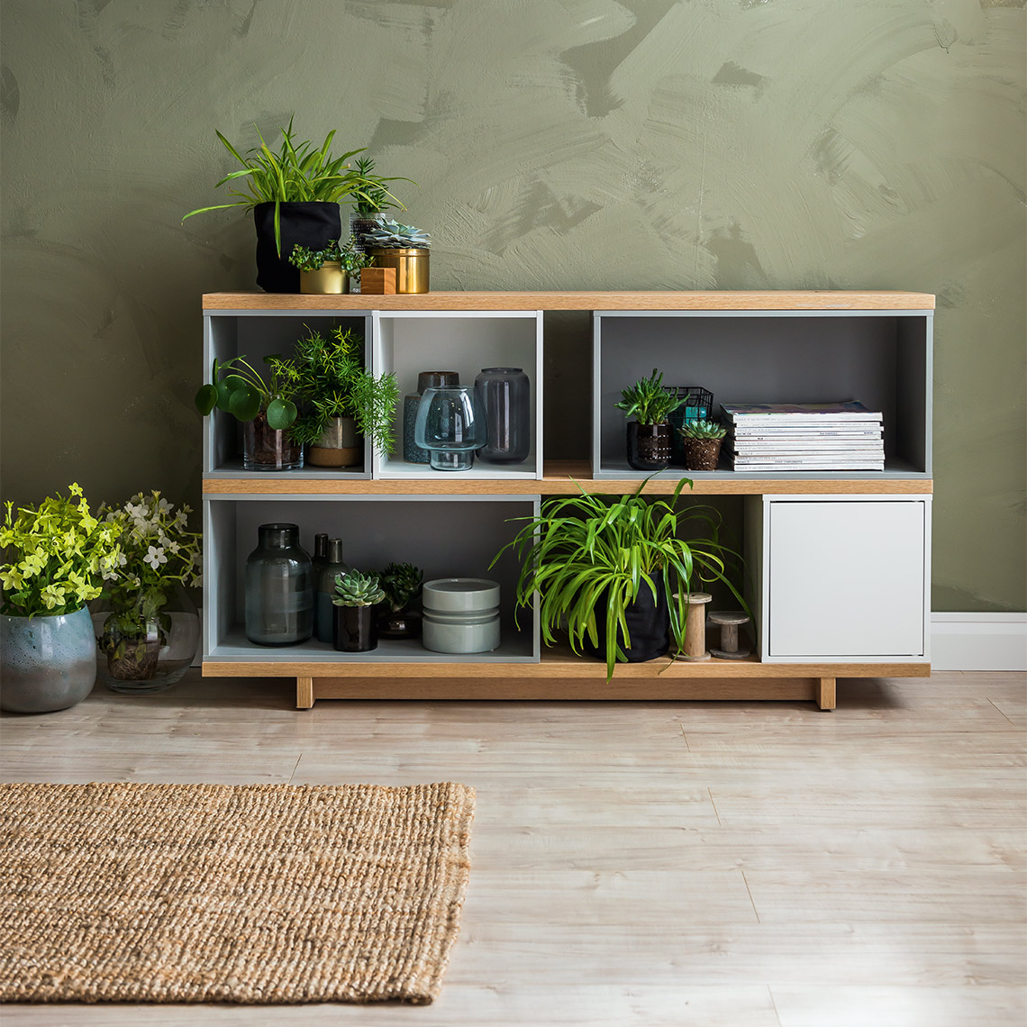 Caja mediana abierta Balance arreglo