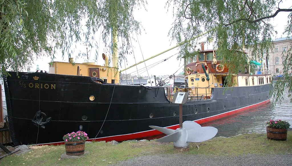 SS Orion, Stockholm