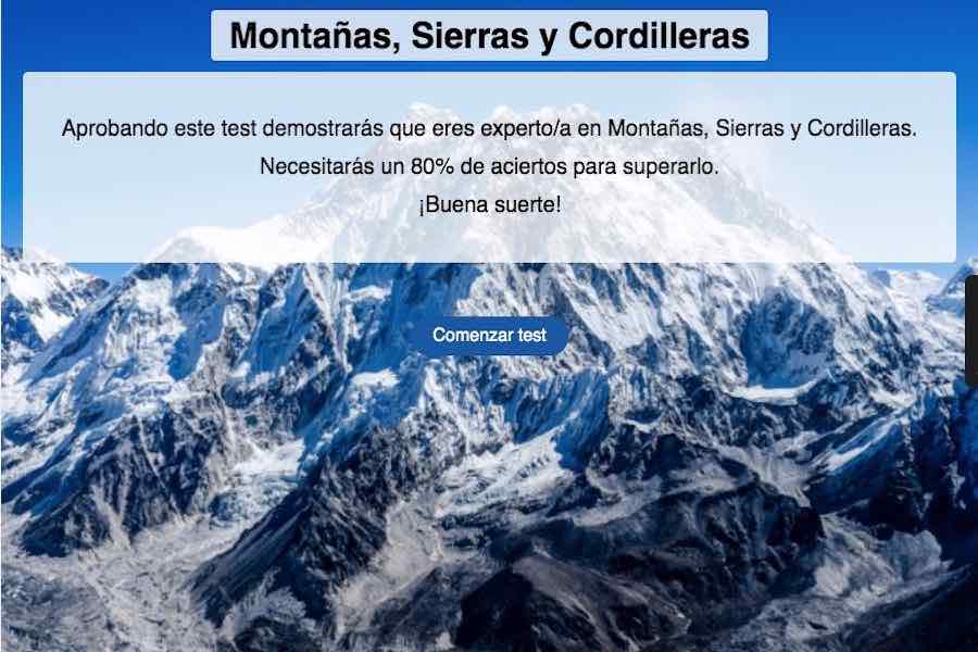 monatañas, sierras y cordilleras
