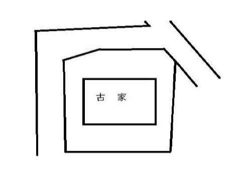 敷地面積63坪の住宅用地。