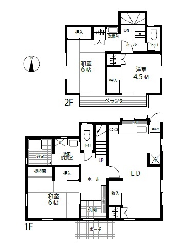 住環境良好な戸建ての3LDKです。