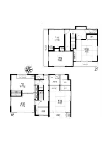 約10坪以上のお庭がある5DKのお住まい。