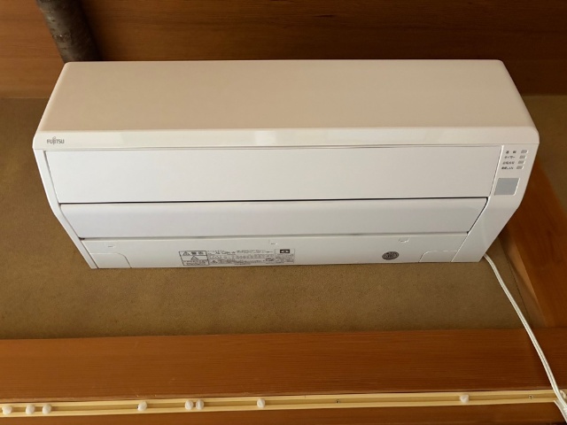 エアコン完備