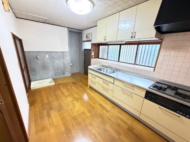 システムキッチンで料理もはかどります