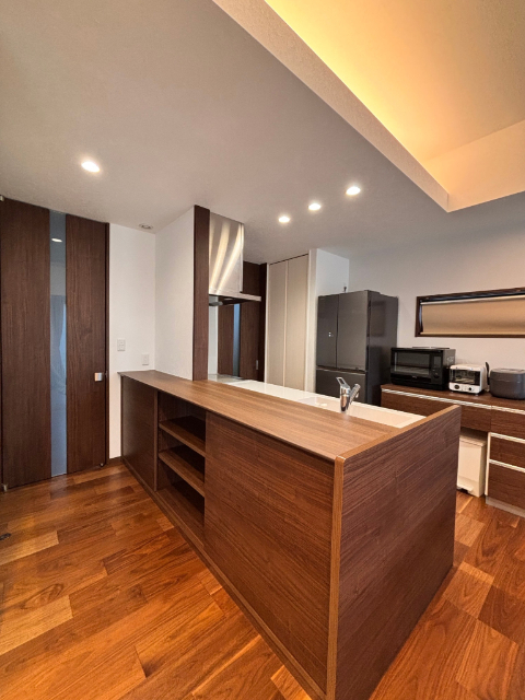 キッチン前から撮影