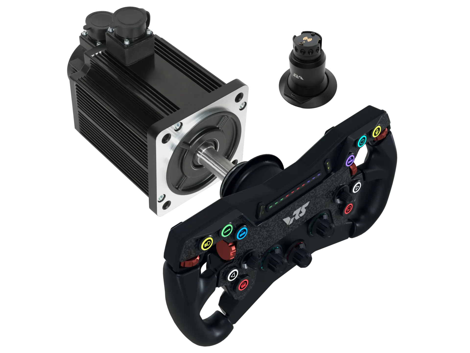 R295 Steering Wheel + uDFP20 (at 9Nm) + QR Connect Bundle