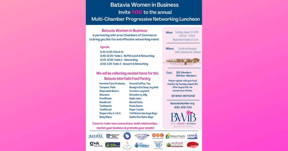 BWiB Multi-Chamber Progressive Networking Luncheon