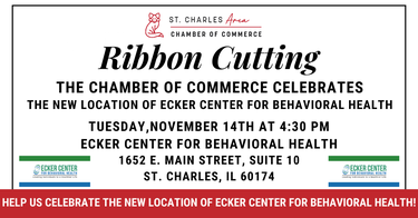 Ribbon Cutting: Ecker Center for Mental Health