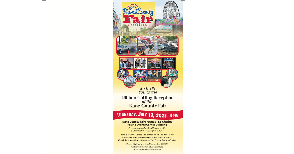 Ribbon Cutting- Kane County Fair