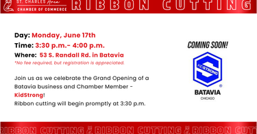 Multi-Chamber Ribbon Cutting: KidStrong