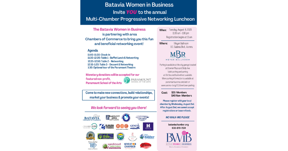 Multi- Chamber: The BWiB Progressive Progressive Networking Luncheon