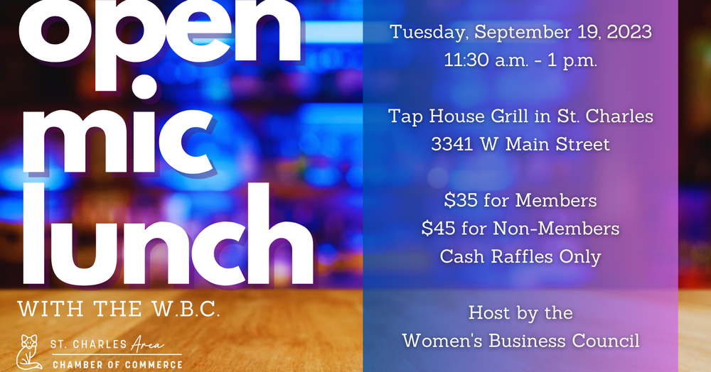 WBC Open Mic Lunch