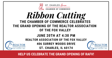 RIBBON CUTTING_REALTOR ASSOCIATION OF THE FOX VALLEY