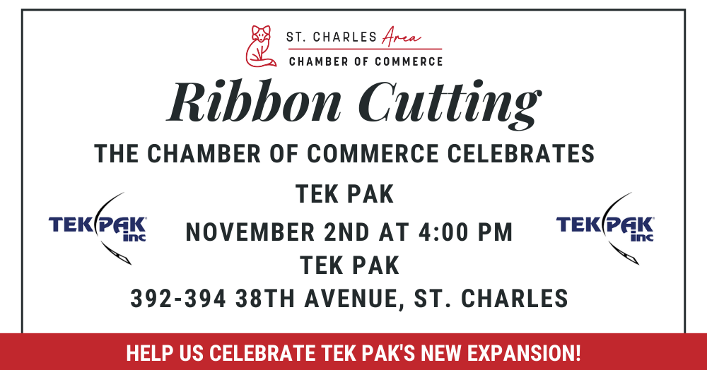 Ribbon Cutting- TEK PAK