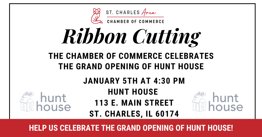 Ribbon Cutting- Hunt House