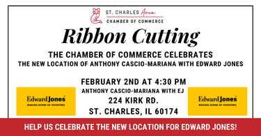 Ribbon-Cutting- Edward Jones (Anthony Cascio- Mariana)