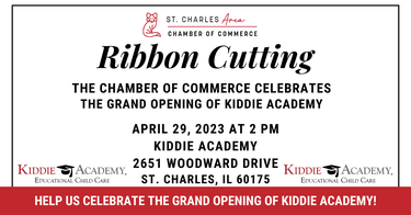 Ribbon Cutting- Kiddie Academy