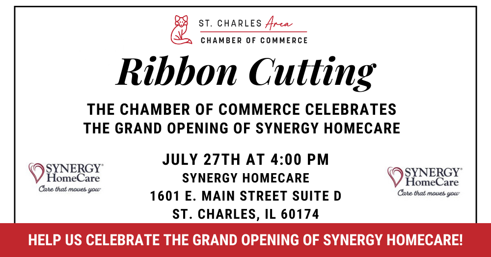 Ribbon Cutting- Synergy HomeCare