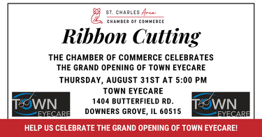 Ribbon Cutting- Town Eyecare