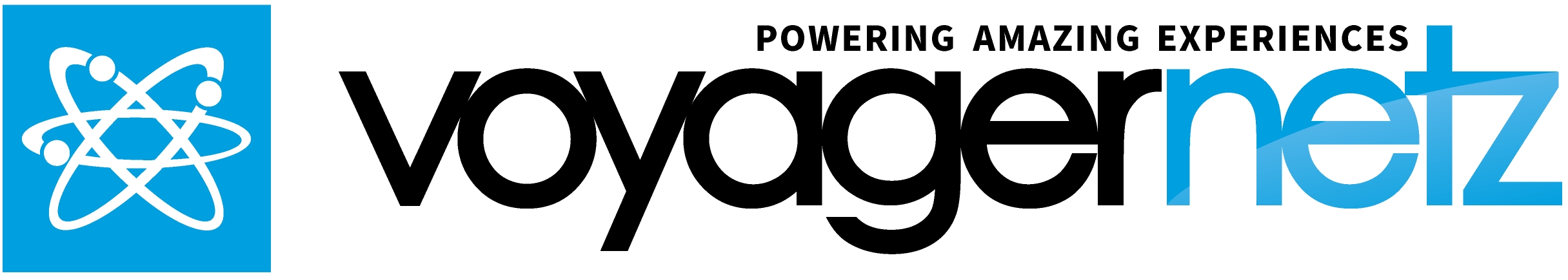 VoyagerNetz New Powering Amazing Experiences Logo
