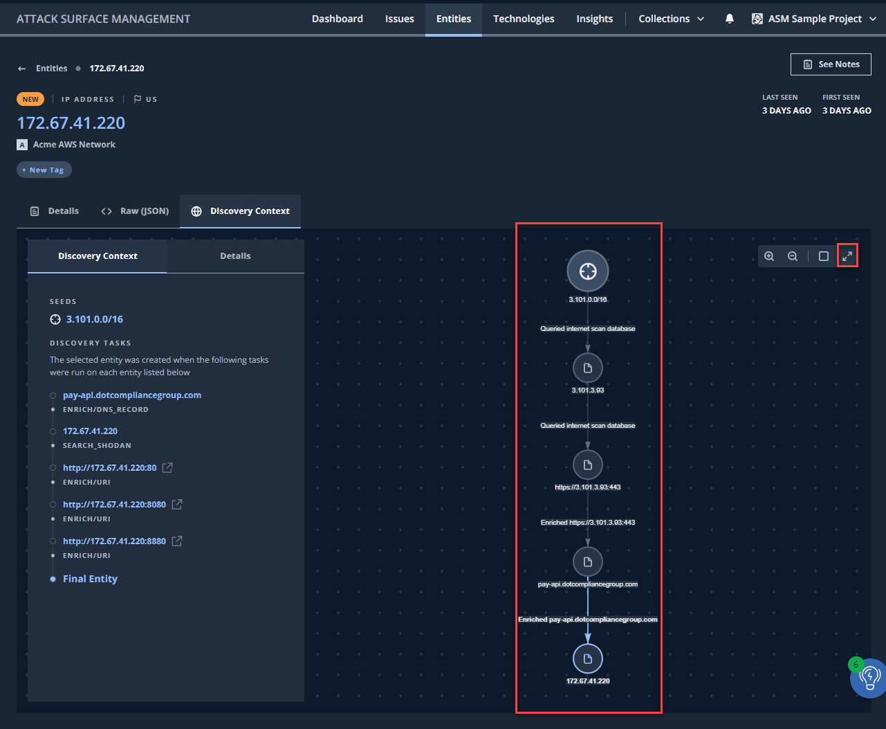 Discovery Context Visualizer