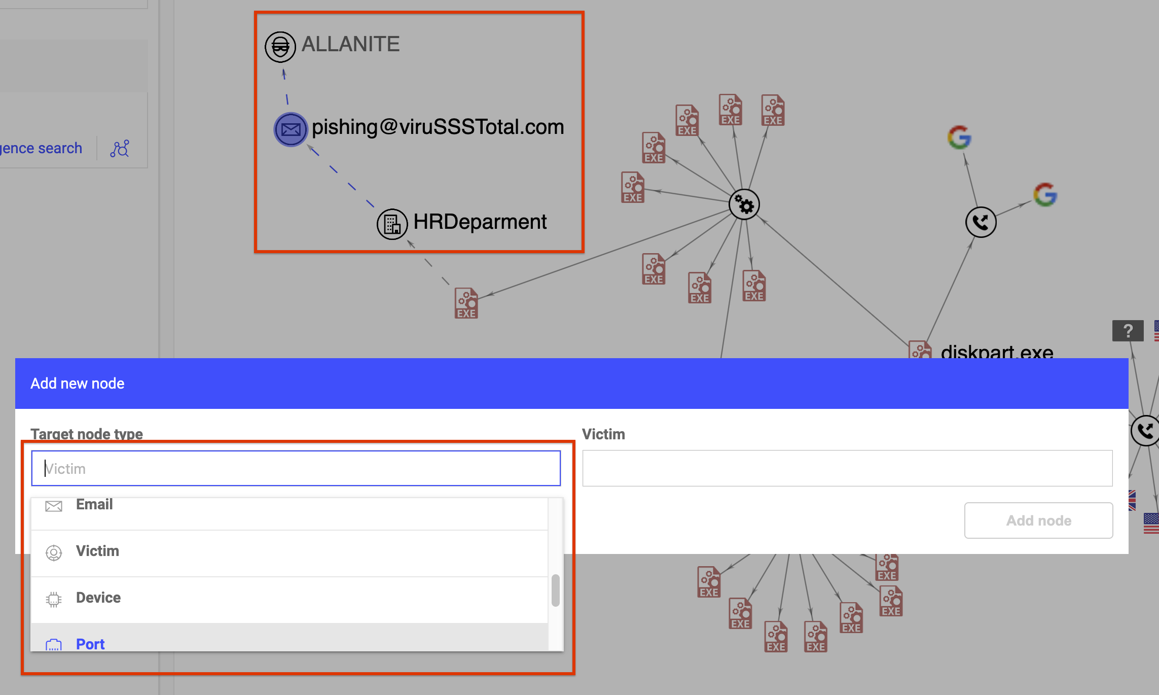 VirusTotal Graph VTI custom nodes